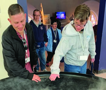 Anthesis Day Program participants on field trip to California Science Center.